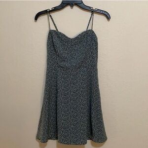 Abercrombie&Fitch green floral mini dress